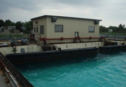 Building by water